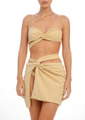 CAPRI SKIRT GOLD